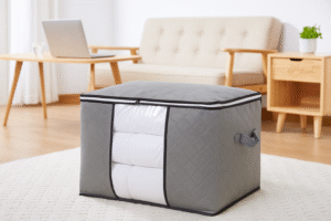 Organizador de Cobertor – Mantenha Seu Espaço Estiloso